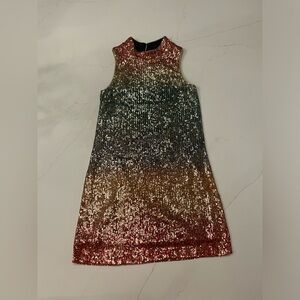 Zunie Girls Size 12 Sparkle Sequin Dress